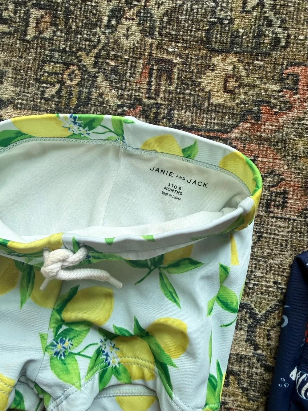 Janie & Jack shortie swim shorts